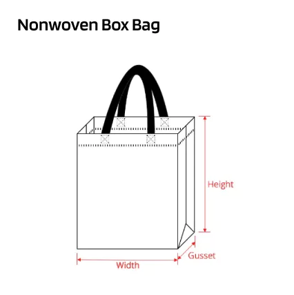 Nonwoven box bag