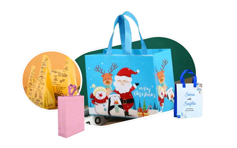 Eco-friendly nonwoven shopping bag